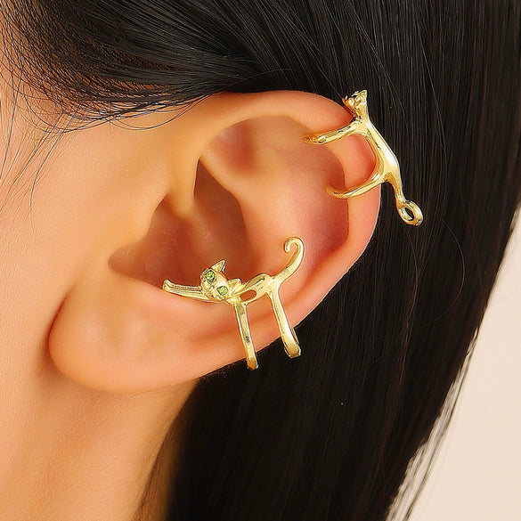 Alloy Electroplated Animal Style Ear Clip For Women