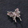 Alloy Electroplated Beaded Butterfly Love Rose Style Bracelet Necklace Accessories Diy Handmade