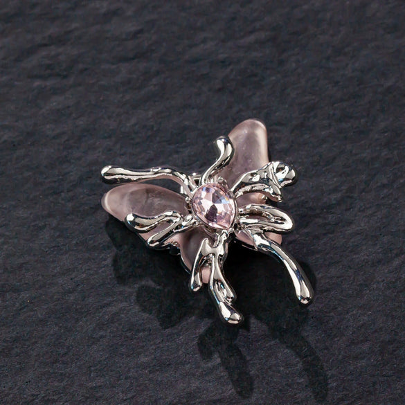 Alloy Electroplated Beaded Butterfly Love Rose Style Bracelet Necklace Accessories Diy Handmade