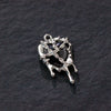 Alloy Electroplated Beaded Butterfly Love Rose Style Bracelet Necklace Accessories Diy Handmade