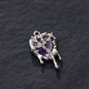 Alloy Electroplated Beaded Butterfly Love Rose Style Bracelet Necklace Accessories Diy Handmade