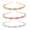 Alloy Electroplated Bridal Headband Women's Hair Accessories