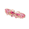 Alloy Electroplated Butterfly Rhinestone Crystal Women's Top Clip Hairpin