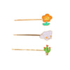 Alloy Electroplated Cartoon Animals Women's Word Clip Hairpin Hair Accessories