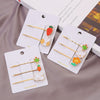 Alloy Electroplated Cartoon Animals Women's Word Clip Hairpin Hair Accessories