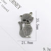Alloy Electroplated Cat Mobile Phone Shell Diy Accessories Handmade Material
