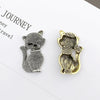 Alloy Electroplated Cat Mobile Phone Shell Diy Accessories Handmade Material