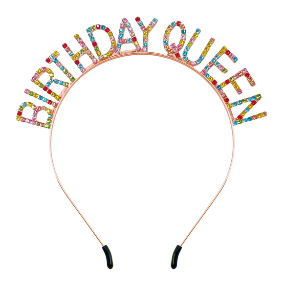 Alloy Electroplated Fashion Princess Crown Headband For Party Decoration