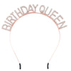 Alloy Electroplated Fashion Princess Crown Headband For Party Decoration