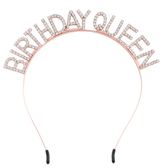 Alloy Electroplated Fashion Princess Crown Headband For Party Decoration