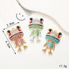Alloy Electroplated Frog Shaped Diamond Jewelry Accessories For Female
