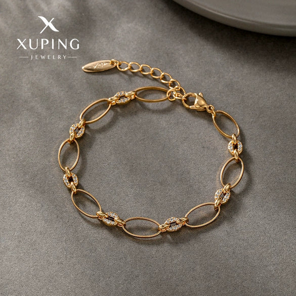 Alloy Electroplated Geometric Bracelet Fashion Retro Style Jewelry For Women