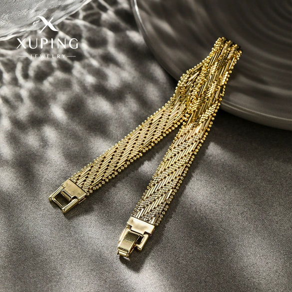 Alloy Electroplated Geometric Style Women's Bracelet
