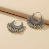 Alloy Electroplated Geometric Tassel Earrings Bohemian Ethnic Retro Style