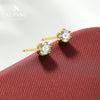 Alloy Electroplated Geometric Zircon Women's Earrings