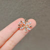 Alloy Electroplated Happy Tree Brooch For Women