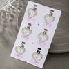 Alloy Electroplated Heart Shape Necklace Pendant For Women