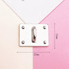Alloy Electroplated Key Chain Material With Trinket Diy Hand Set Diamond Spring Ring And Lobster Clasp