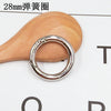 Alloy Electroplated Key Chain Material With Trinket Diy Hand Set Diamond Spring Ring And Lobster Clasp