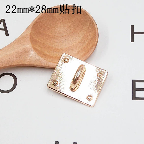 Alloy Electroplated Key Chain Material With Trinket Diy Hand Set Diamond Spring Ring And Lobster Clasp
