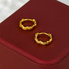 Alloy Electroplated Light Luxury Geometric Women's Earrings