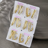 Alloy Electroplated Microencrusted Zircon Minimalist Style Women's Earrings