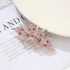 Alloy Electroplated Minimalist Diamondencrusted Hairpin For Women