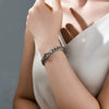 Alloy Electroplated Personality Cuban Chain Bracelet For Men And Women