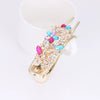 Alloy Electroplated Rhinestone Clip Headwear Female Hairpin