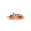 Alloy Electroplated Rose Flower Spring Clip Hairpin For Women