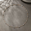 Alloy Electroplated Simple Niche Design Women's Necklace