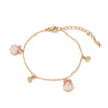 Alloy Electroplated Sweet Animal Style Butterfly Tassel Bracelet For Women