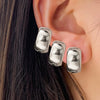 Alloy Electroplated U Shape Highend Retro Light Luxury Women's Earrings