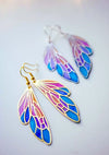 Alloy Electroplated Wings Butterfly Earrings For Women