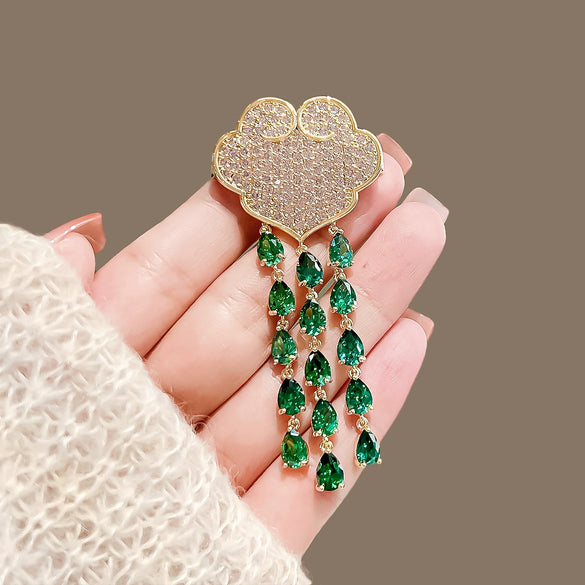 Alloy Electroplated Women's Antique Style Brooch