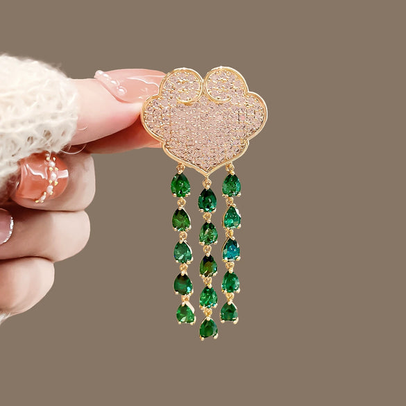 Alloy Electroplated Women's Antique Style Brooch
