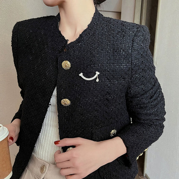 Alloy Electroplated Women's Natural Style Smile Brooch Pin Accessories
