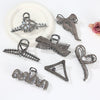 Alloy Electroplated Women's Rhinestone Pearl Hair Shark Clip With Bow Design