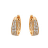 Alloy Electroplated Women's Ushaped Geometric Earrings