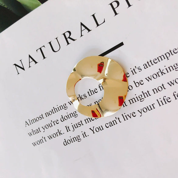 Alloy Electroplating Geometric Round Jewelry Accessories Earrings Pendant