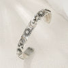 Alloy Embossed Diamond Sun And Moon Open Bracelet Electroplating Geometric Style