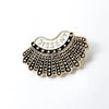 Alloy Enamel Dripping Oil Letters Women's Brooch