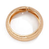 Alloy Exaggerated Geometric Electroplated Spring Bracelet