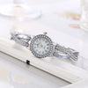 Alloy Fashion Diamond Round Dial Women's Bracelet Watch
