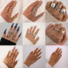Alloy Fashion Geometric Cut Out Carved Ring Jewelry