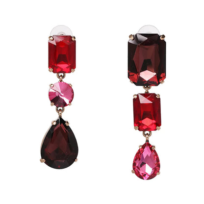 Alloy Fashion Geometric Earring  (red) Nhjj5447-red