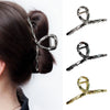 Alloy Fashion Geometric Handmade Metal Hair Grab Clip For Women
