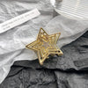 Alloy Fashion Geometric Handmade Metal Hair Grab Clip For Women