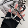 Alloy Fashion Geometric Handmade Metal Hair Grab Clip For Women