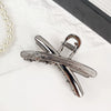 Alloy Fashion Geometric Handmade Metal Hair Grab Clip For Women